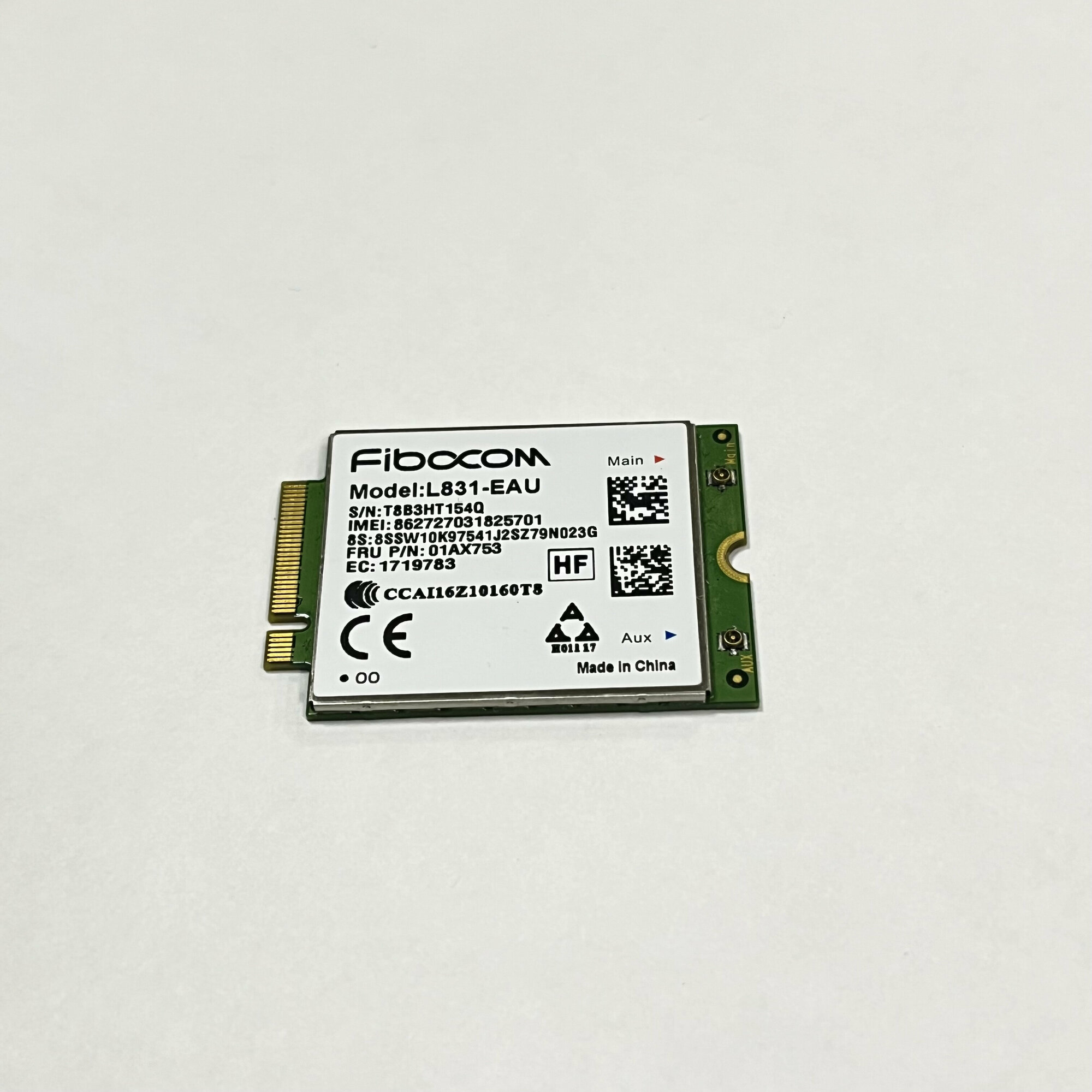 4G модем Fibocom L831-EAU LTE