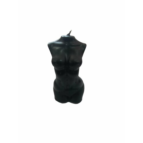 Свеча 'Женский силуэт', мал, 45х95мм черная