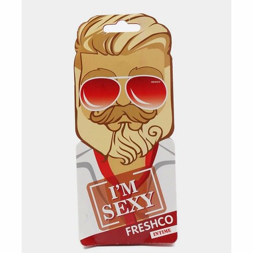 Ароматизатор для авто подвесной Freshco intime Территория мужчин I'm sexy, картон