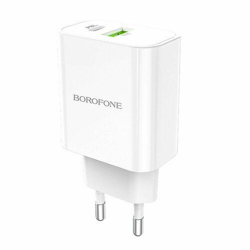 Адаптер Сетевой BA55A Crown 1USB, 1 шт. наушники borofone bm27 usb type c white