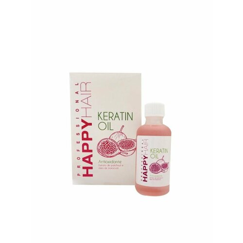 Масло маракуйи и пачули для волос Happy Hair Keratin 50ml