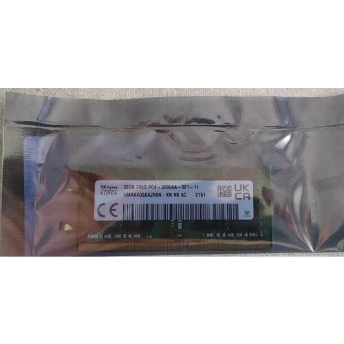 Модуль памяти 32Gb HP EliteBook 630640650830840850 G8G9G10 SKO-SODIMM DDR4-3200 12v SHARED M09713-001 1021000₽