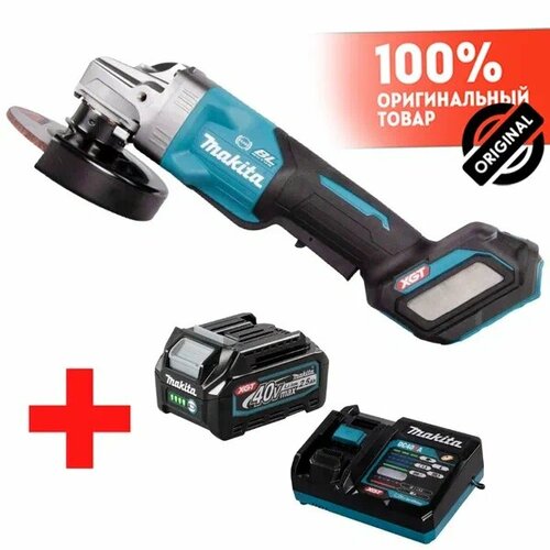 УШМ MAKITA XGT аккумуляторная GA029GZ BL 40В BL4025 25 Ач DC40RA 5245000₽