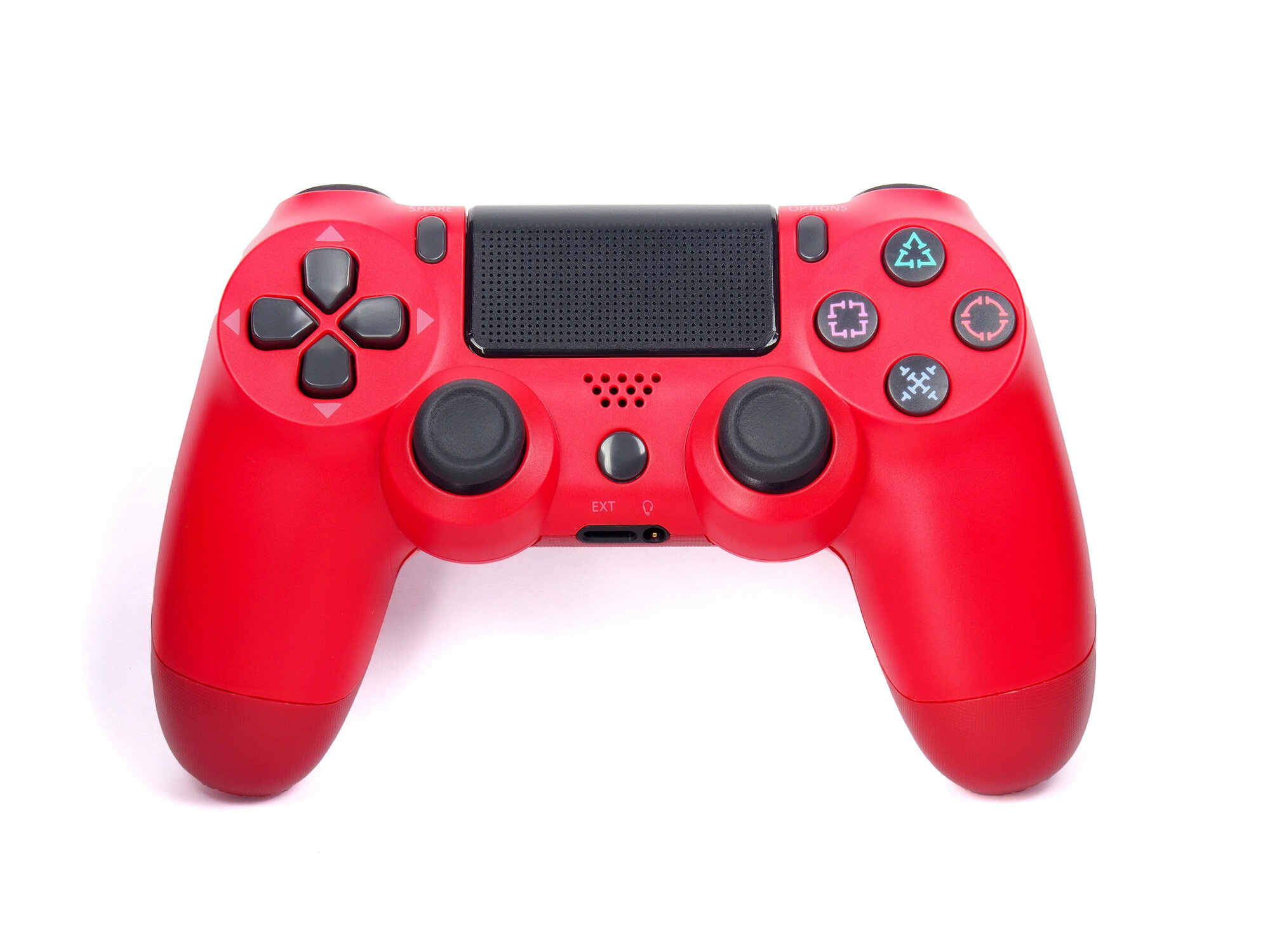 Беспроводной Bluetooth Джойстик/Геймпад/Контроллер для консоли/приставки PS4 красный