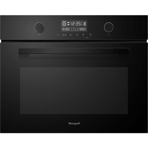 Духовой шкаф компактный с СВЧ Weissgauff OE 4551 DB Black Edition 3 года гарантии 7696000₽