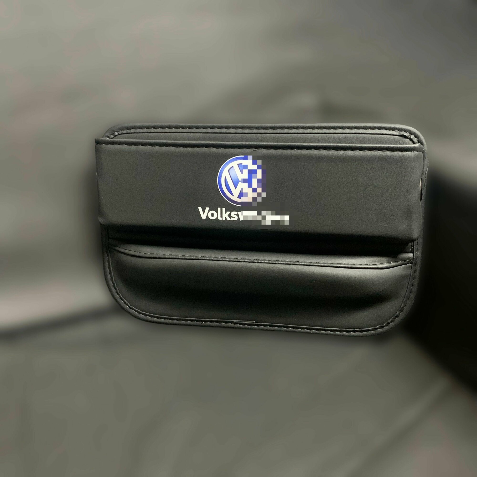 Вставка-органайзер между сиденьем и консолью для Volkswagen/Кожаная вставка-органайзер