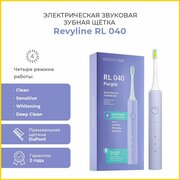 Электрическая звуковая щетка Revyline RL 040, фиолетовая