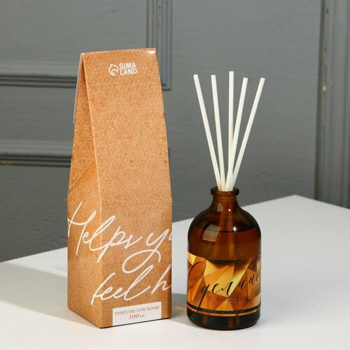 Диффузор ароматический «Сделано с любовью», аромат апельсин, 100 мл.