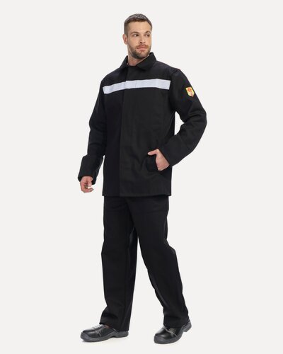 Изображение товара Костюм Геркулес огнестойкий c CОП (куртка + брюки) (размер 48-50, рост 170-176)