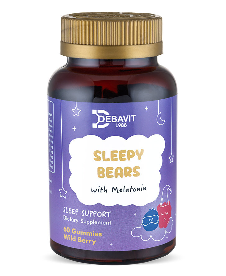 Sleepy bears (с мелатонином) / Для детей / Комплекс для сна
