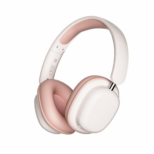 Беспроводные наушники розовые с Bluetooth 53 222000₽