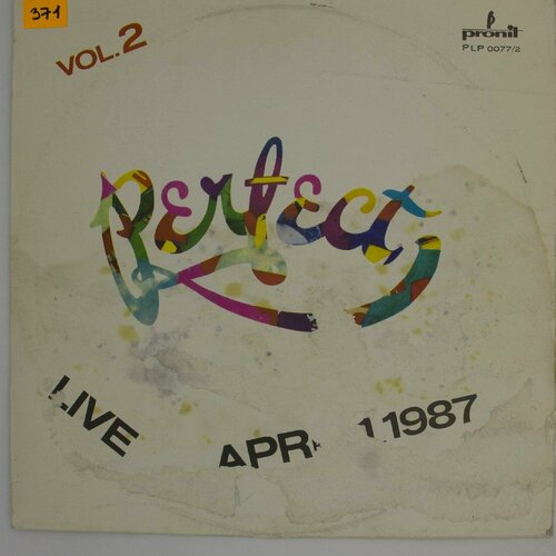 виниловая пластинка perfect live april 1 1987 vol 2 Виниловая пластинка Perfect - Live April 1.1987 Vol. 2