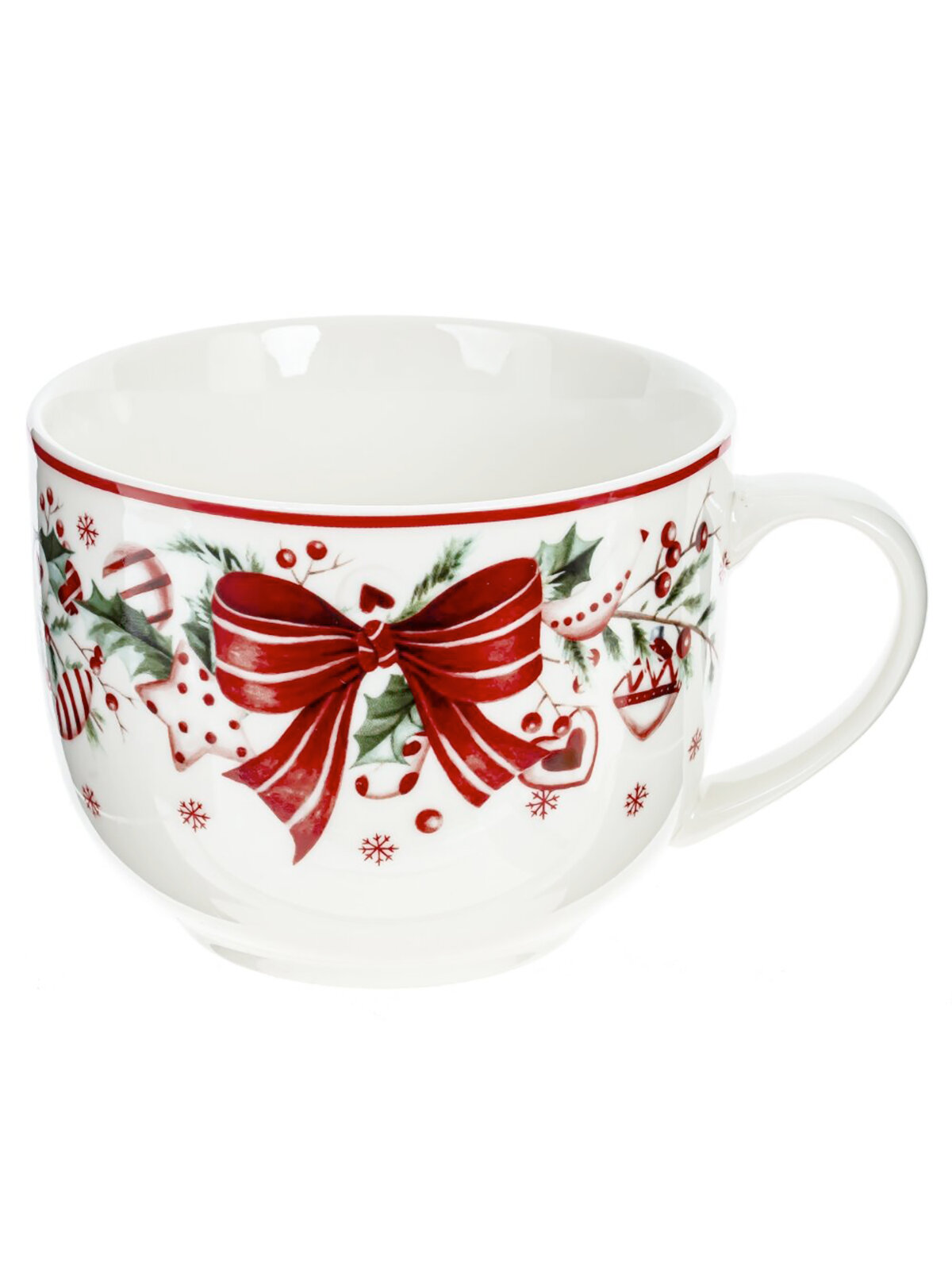 фото Кружка Remecoclub новогодняя фарфоровая 600 мл