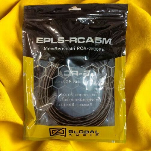 Межблочный кабель Global Audio EPLS-RCA 5M — фото 1