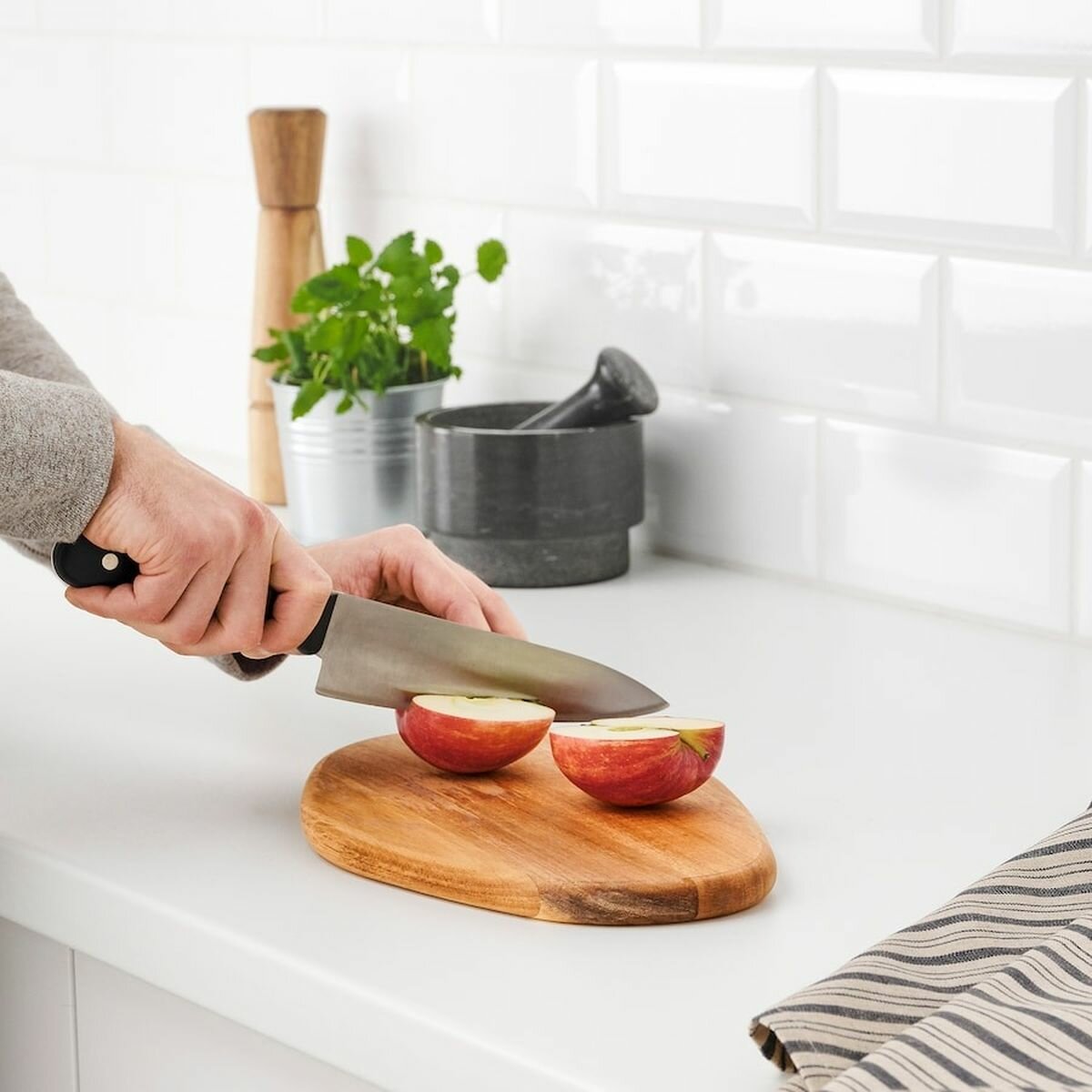 Доска разделочная IKEA - FASCINERA(фасцинера), из дерева, цвет коричневый, 28х19 см, 1 шт. — фото 1