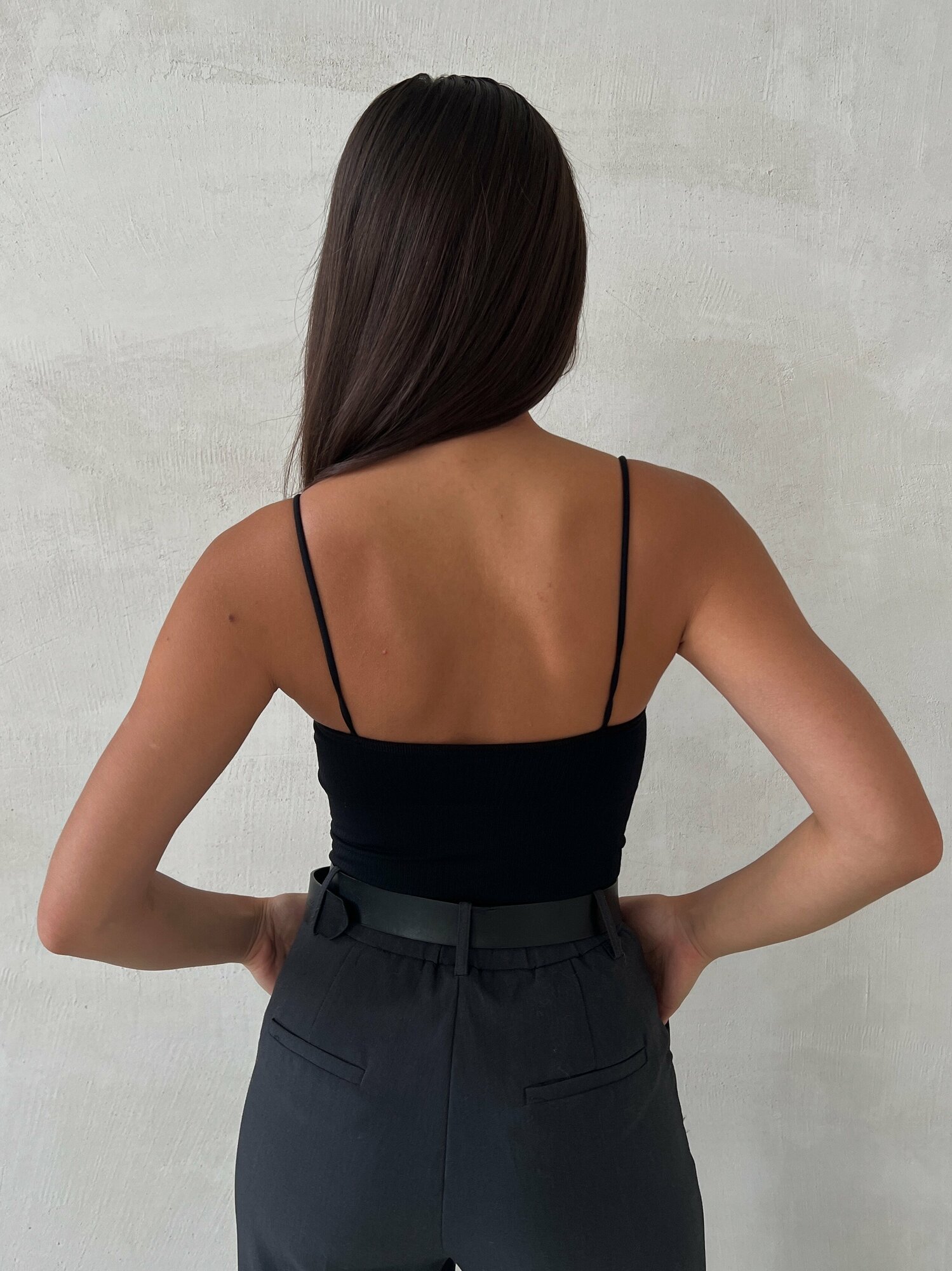 Топ LOOKTOP, 1 шт., размер 40-42, чёрный — фото 1