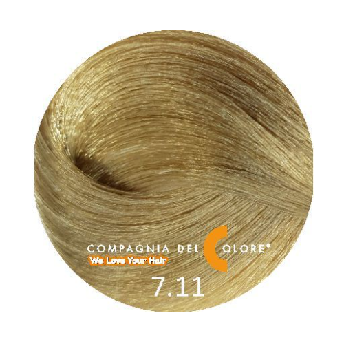 COMPAGNIA DEL COLORE краска для волос 100 МЛ 7.11