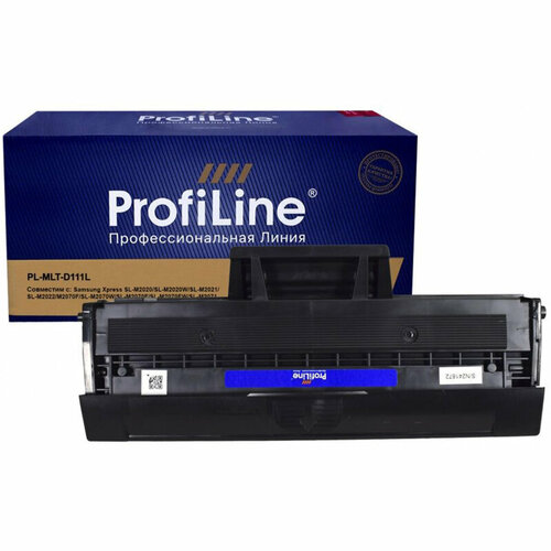 Картридж лазерный ProfiLine MLT-D111L чер. для Samsung Xpress M2020 картридж mytoner аналог samsung d111l hp su801a 2k с чипом