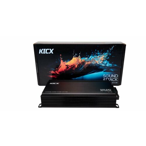 Автомобильный усилитель мощности SA 490 Kicx 4-х канальный усилитель 750000₽