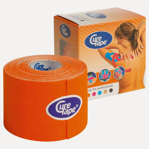 Изображение товара Тейп кинезиологический CureTape Orange 160196, 5см. x5м.