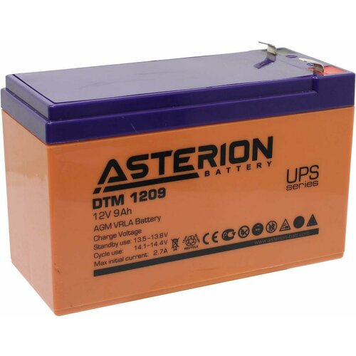 Аккумулятор Asterion DTM 1209 12V 9Ah