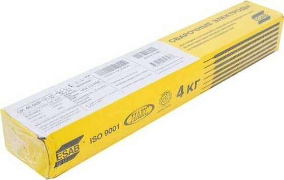 Электроды ESAB OK 46.00 4х350мм 4600403WB0, уп, 4кг