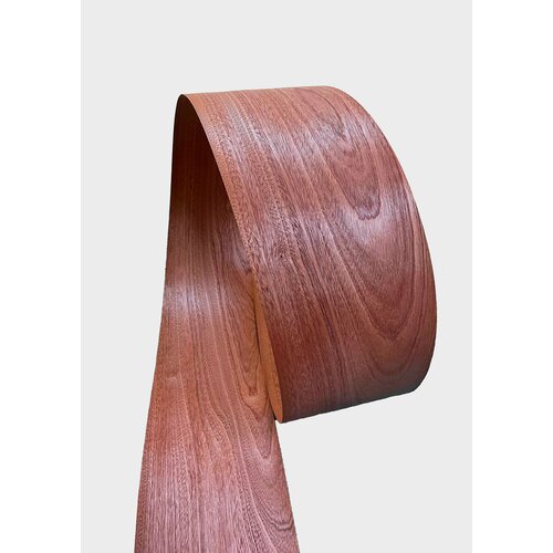 Шпон Сапеле тангенс натуральный для творчества 2,7*0,12 м 3 листа