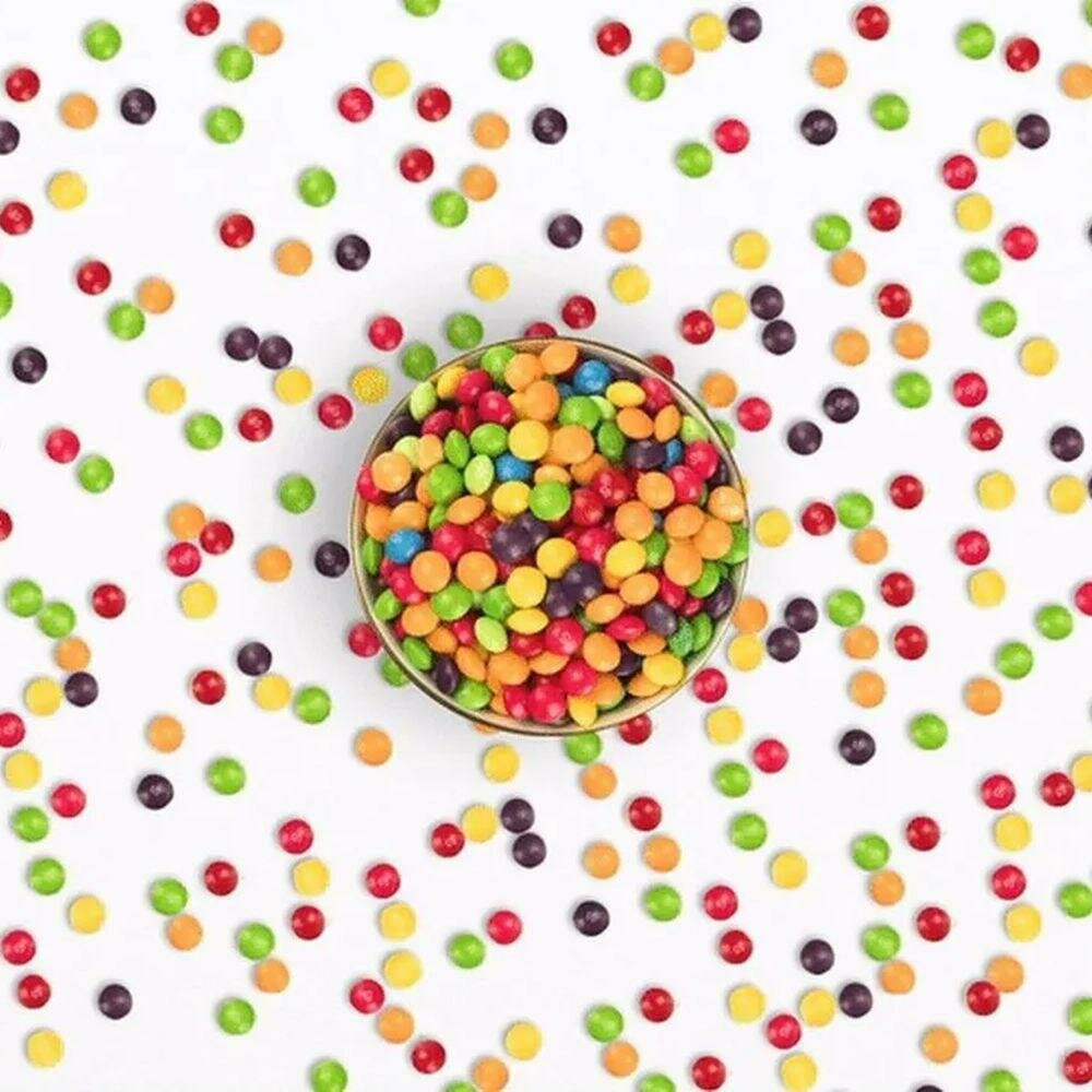 Конфеты драже Skittles Фрукты, в разноцветной глазури, 38 г х 12 шт - фотография № 6