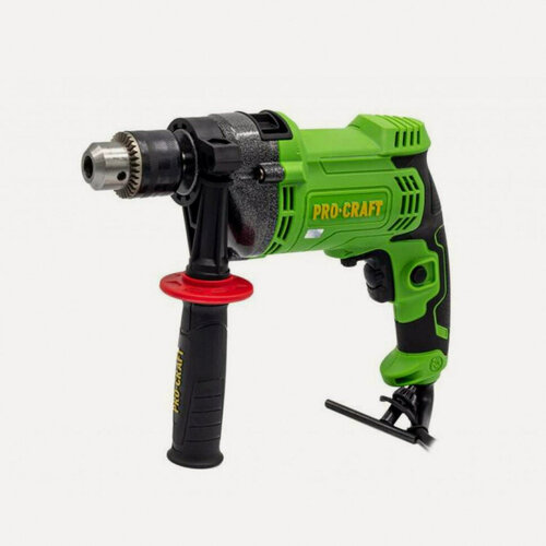 Изображение товара Дрель ударная Procraft PS1350, ключевой патрон 13 мм, 1050 Вт
