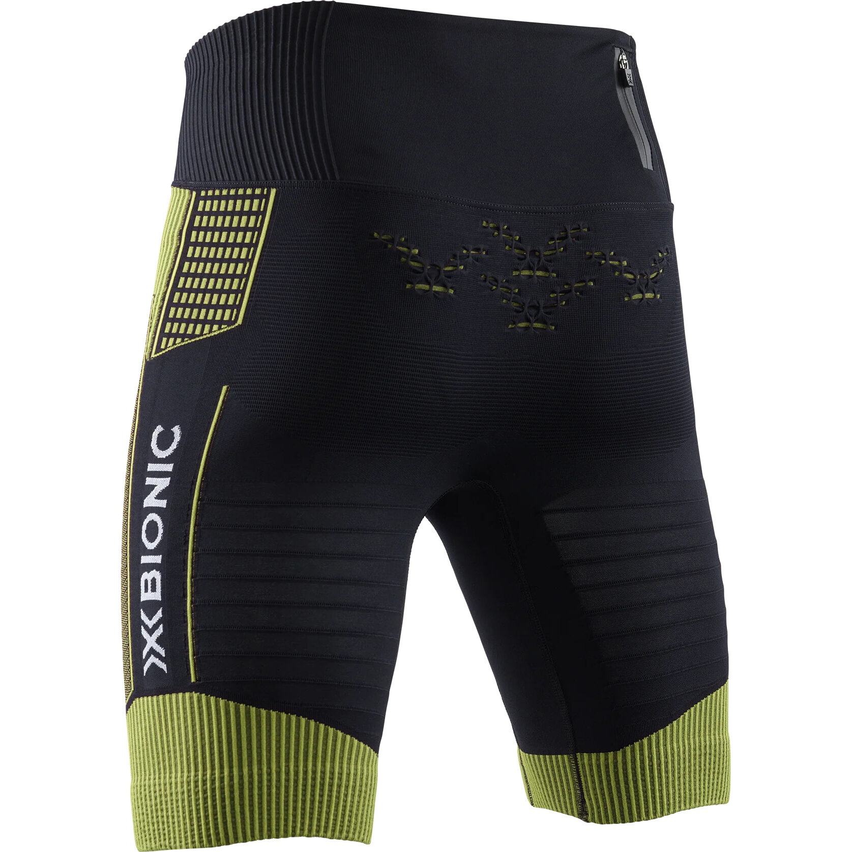 Термошорты X-bionic Effector 4.0 Run Shorts, размер M, зеленый, черный