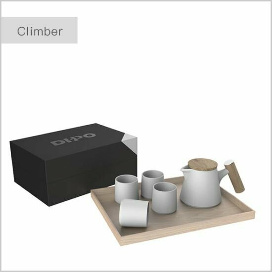 фото Набор керамический заварочный чайник 800мл с инфузером и 4 чашки