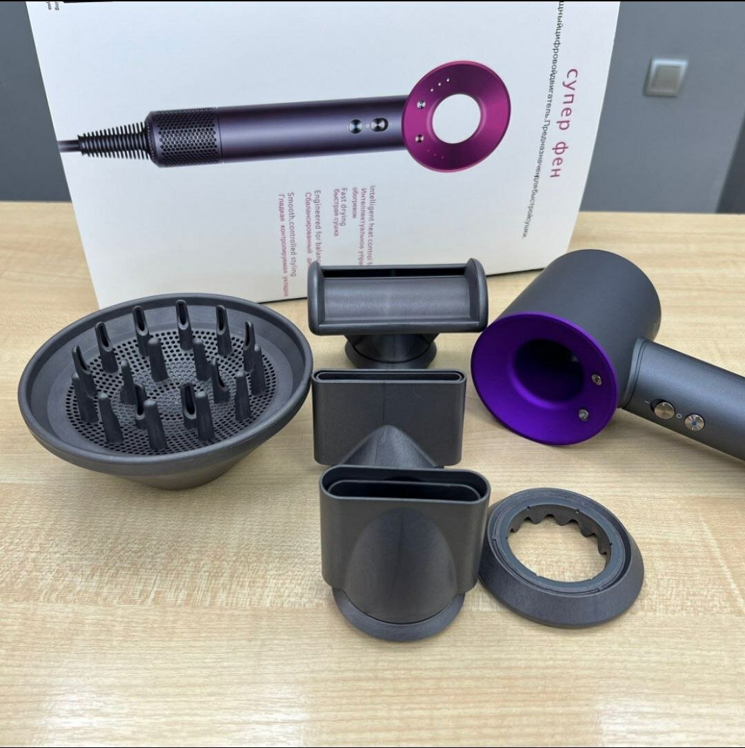 Фен для волос Xiaomi SenCiciMen Hair Dryer HD15 Purple EU - фотография № 4