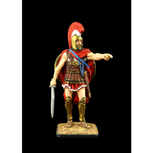 Оловянный солдатик SDS: Греческий гоплит указывающий, V в. до н. э оловянный солдатик sds греческий наемник v век до н э