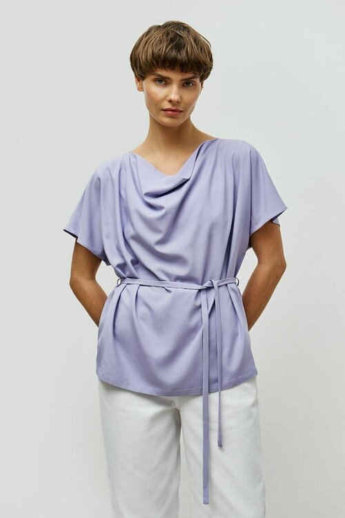 Блуза  Baon, размер 48, фиолетовый