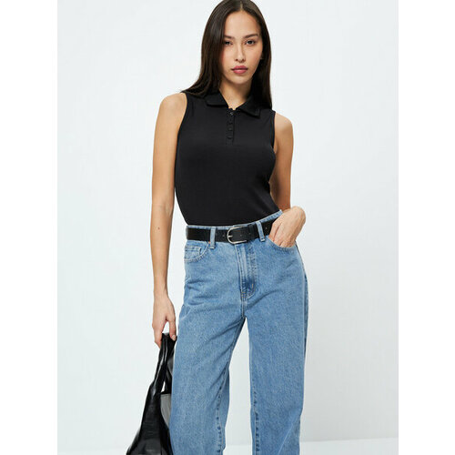 фото Топ zarina, размер m (ru 46), черный