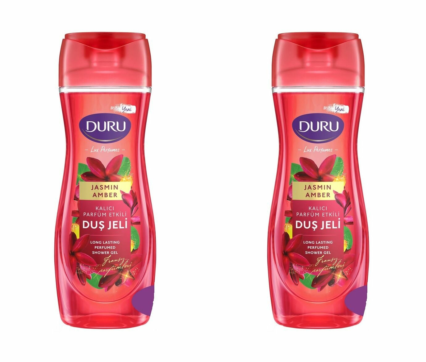 Duru Гель для душа Lux Perfumes Амбра и Жасмин, 450 мл, 2 шт
