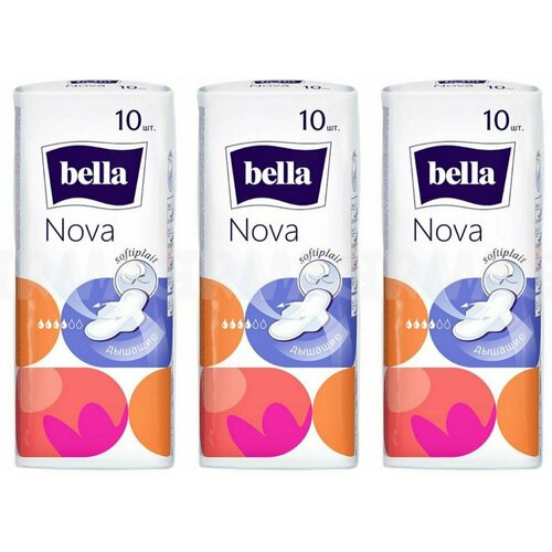 BELLA Прокладки Classic Nova Soft air, 10 шт, 3 уп.