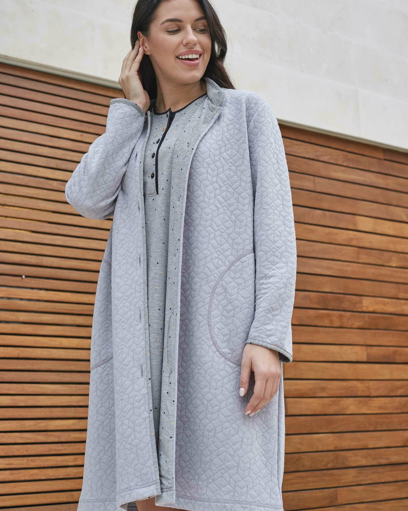 фото Халат женский Massana grey, XL