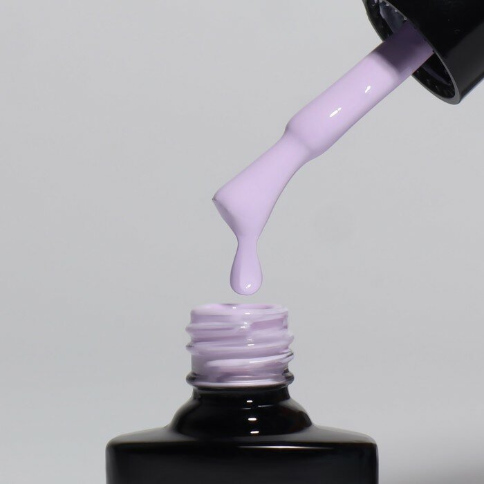 Гель лак для ногтей «DELICATE NUDE», 3-х фазный, 8 мл, LED/UV, цвет пурпурный (34) (1шт.)