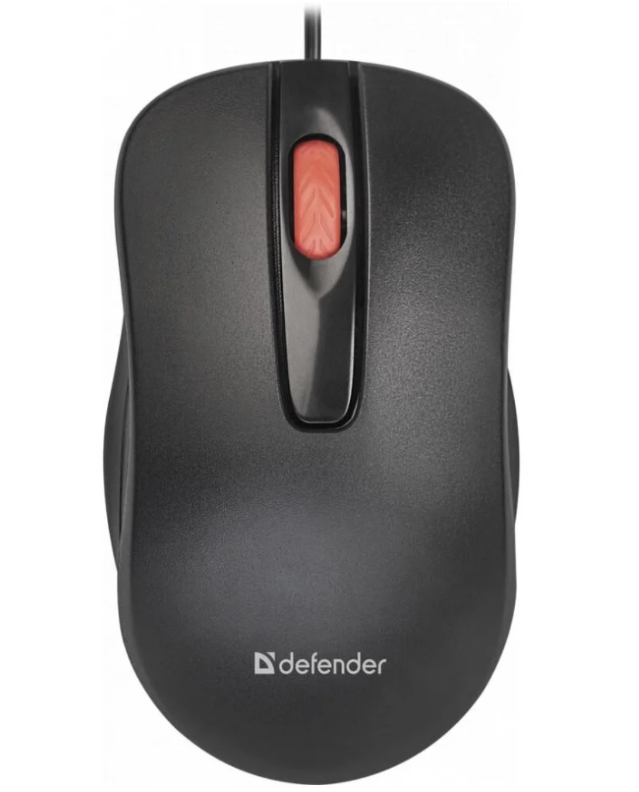 Мышка USB OPTICAL MM-756 BLACK 52756 DEFENDER
