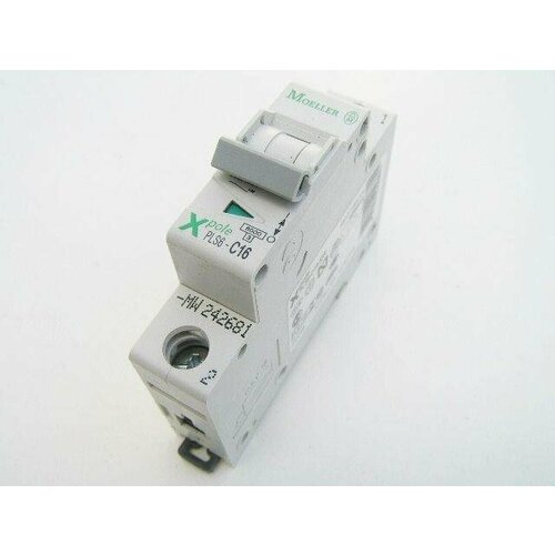 Выключатель автоматический 63А кривая отключения С 1 полюс отключающая способность 6 кА PL6-C63/1