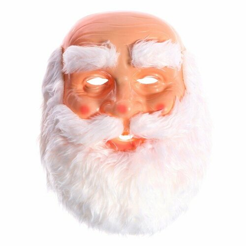 Карнавальная маска Дед мороз, Страна Карнавалия товары для праздника санта лючия маска дед