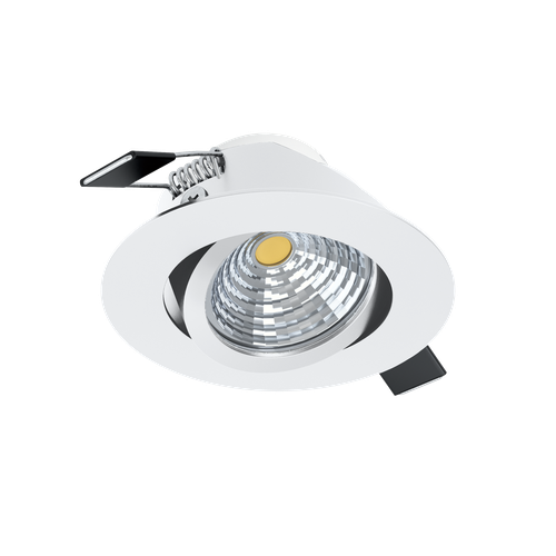 Светильник EGLO Saliceto 98301, LED, 6 Вт, 3000, теплый белый, цвет арматуры: белый, цвет плафона: белый