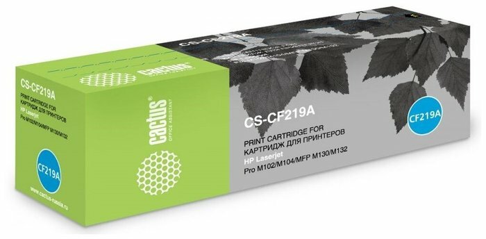 Блок фотобарабана Cactus CS-CF219A CF219A черный