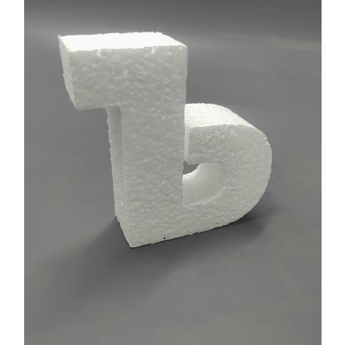 Объемная буква из пенопласта 