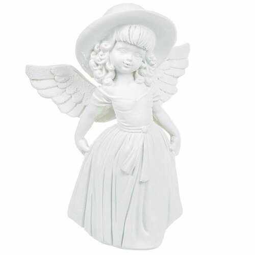 Фигурка декоративная Девушка в платье с шляпой, 12.5х6.5х20 см, Y4-3539