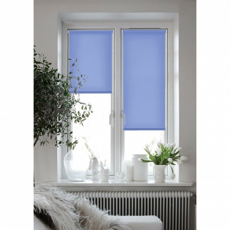 фото Жалюзи мини-Ролло 37*160 Лайт небесный