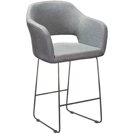 фото Кресло полубарное R-HOME Oscar/Грей/Линк