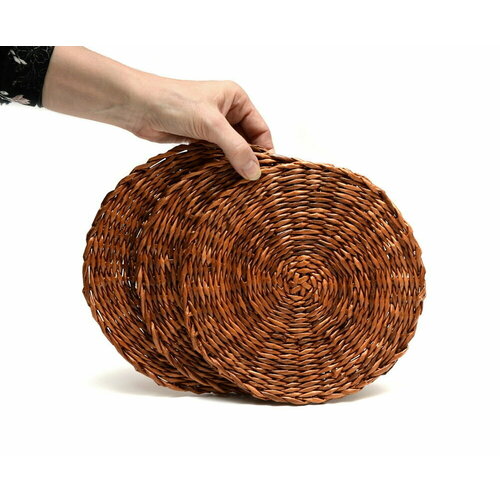 Салфетка ​плетеная сервировочная. Подставка под горячее