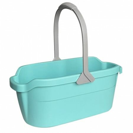 фото Ведро HAUSMANN 12л овальное мятное пластик